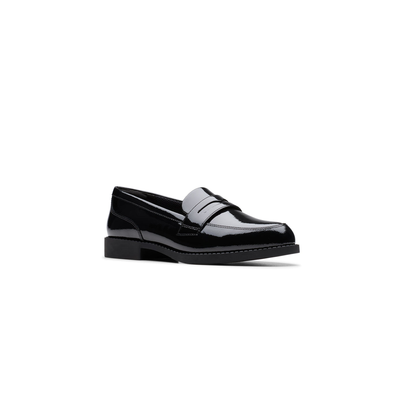 Girls - Tapa Edge Youth. Black Patent