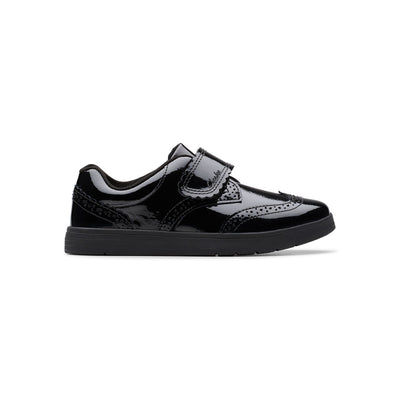 Girls - Disco Skip Kid. Black Patent
