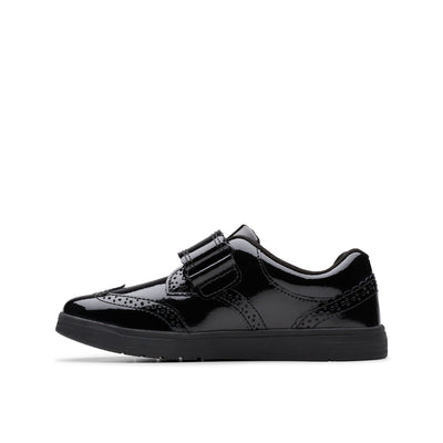 Girls - Disco Skip Kid. Black Patent