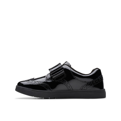 Girls - Disco Skip Kid. Black Patent