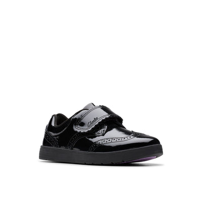 Girls - Disco Skip Kid. Black Patent