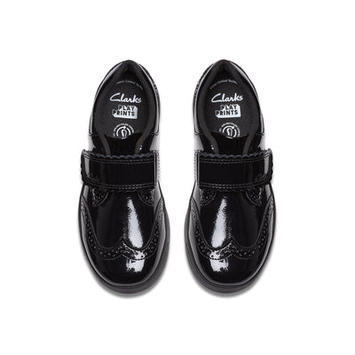 Girls - Disco Skip Kid. Black Patent
