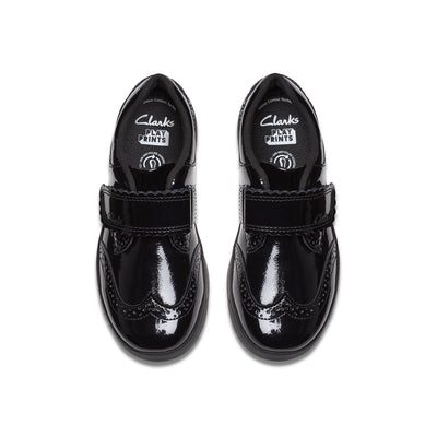 Girls - Disco Skip Kid. Black Patent