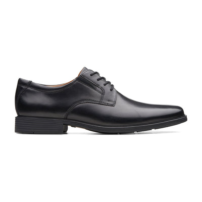 Tilden Plain Black Leather