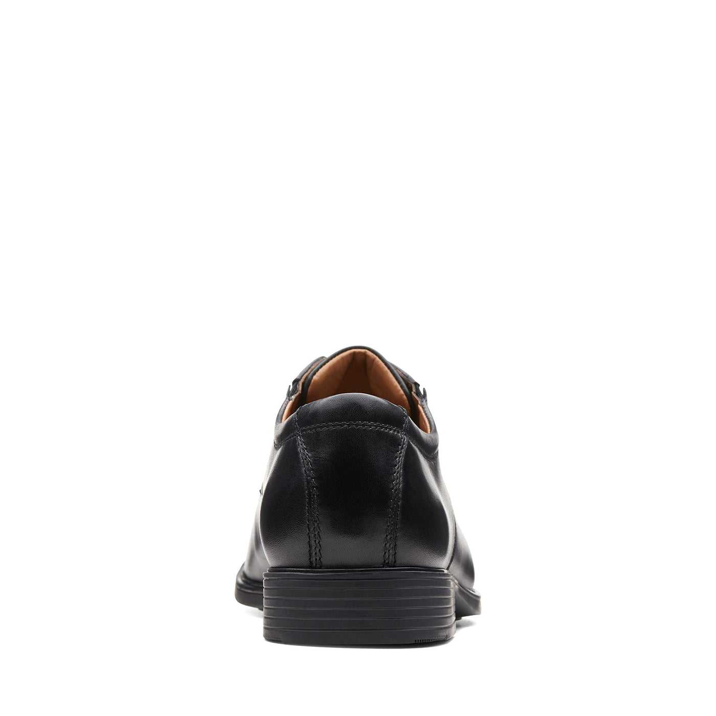 Mens - Tilden Plain Black Leather