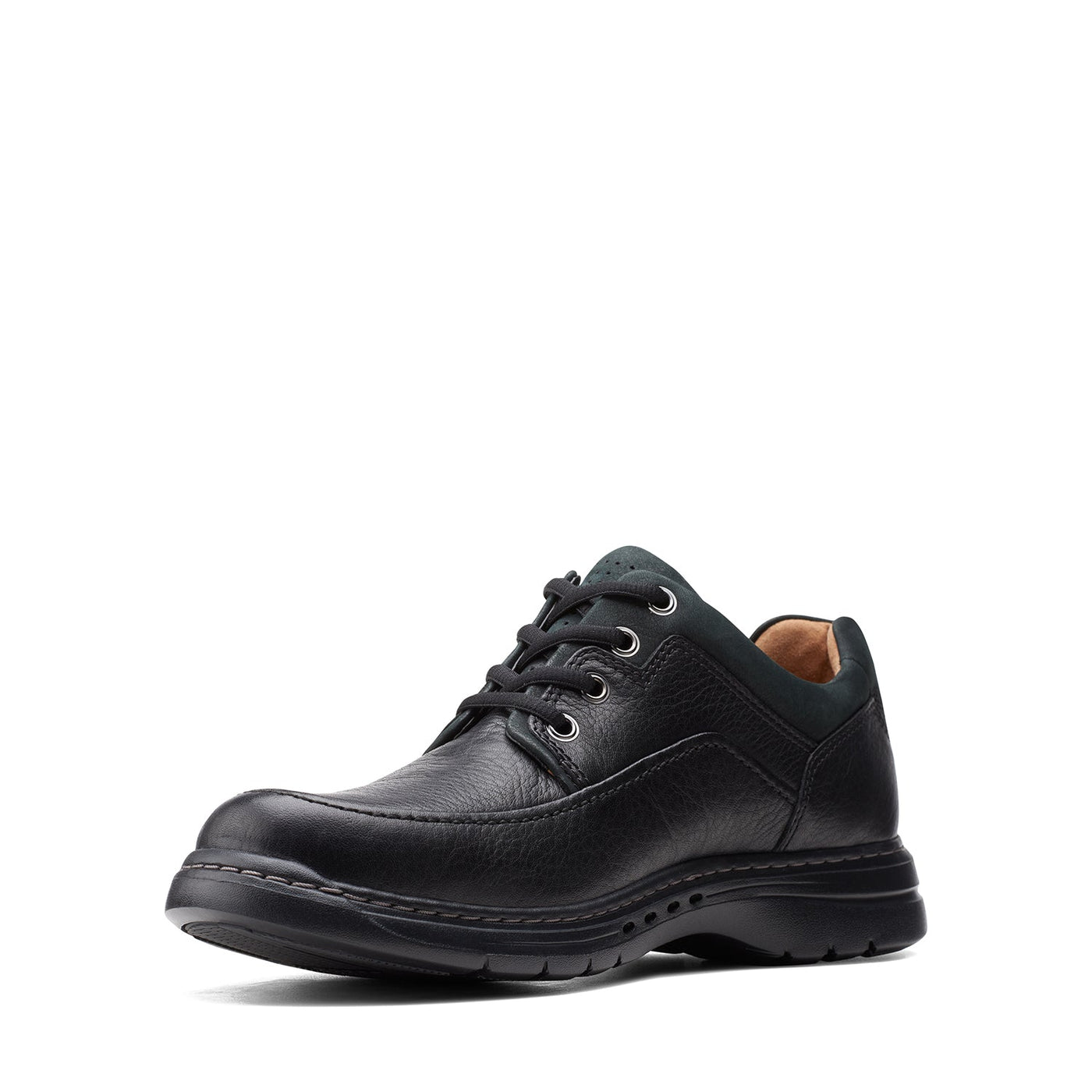 Mens - Un BrawleyLace BlackTumbled  Leather