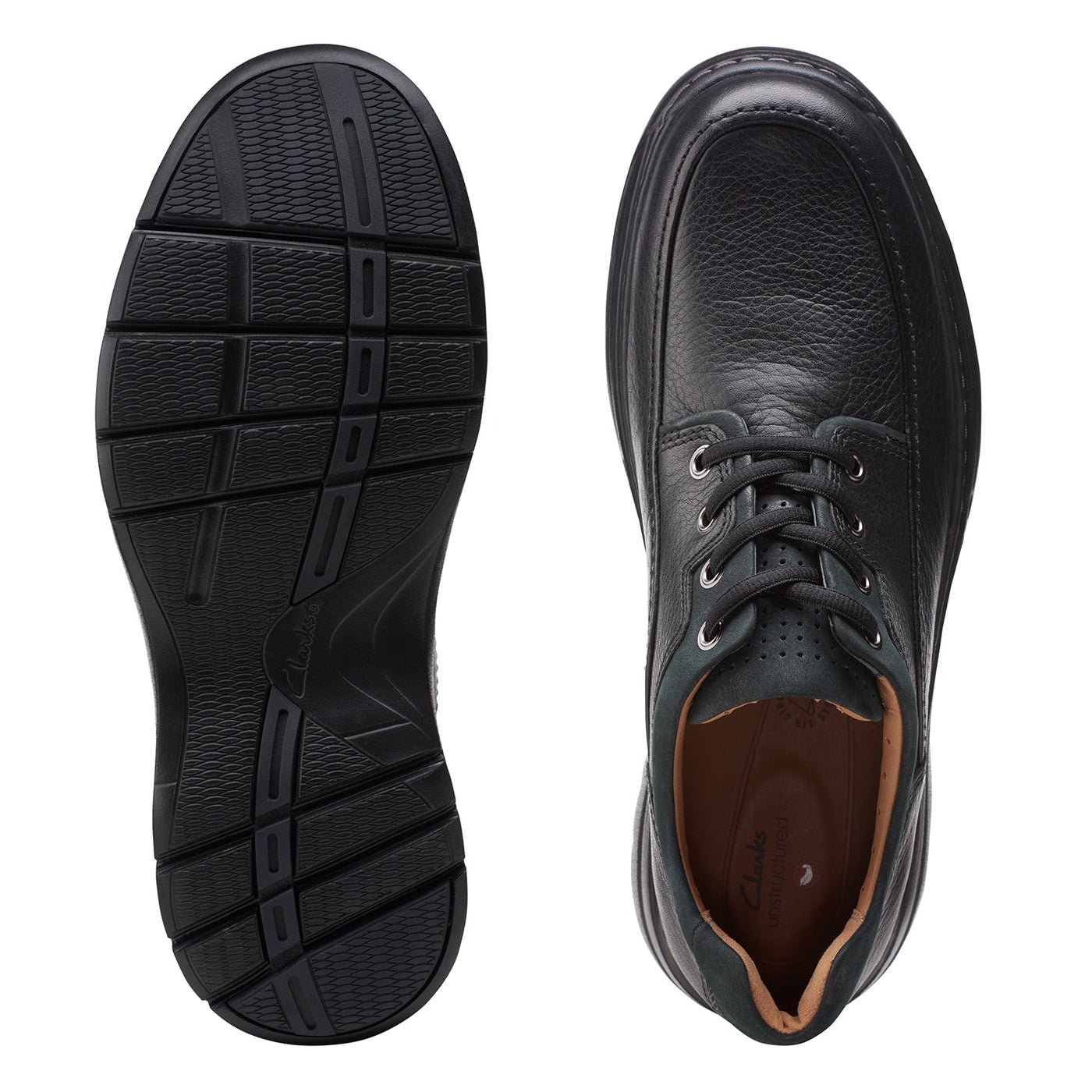 Mens - Un BrawleyLace BlackTumbled  Leather