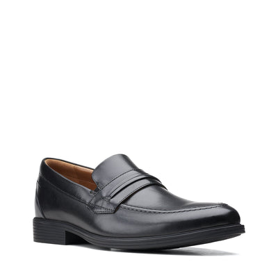 Whiddon Loafer Black Leather
