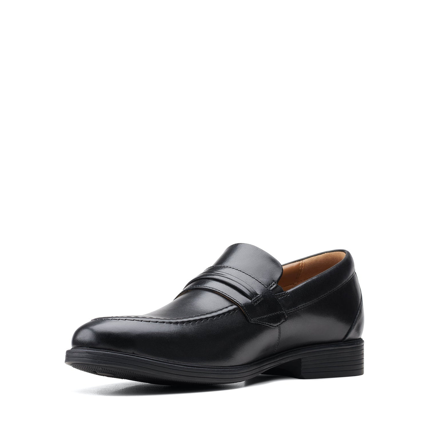 Whiddon Loafer Black Leather