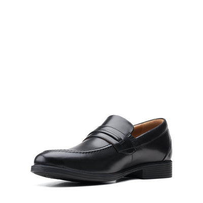Whiddon Loafer Black Leather
