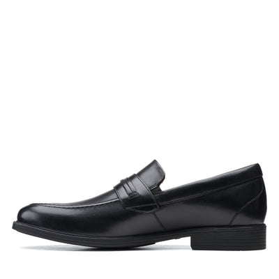 Whiddon Loafer Black Leather