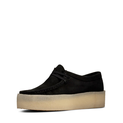 Womens - Wallabee Cup Black Nubuck