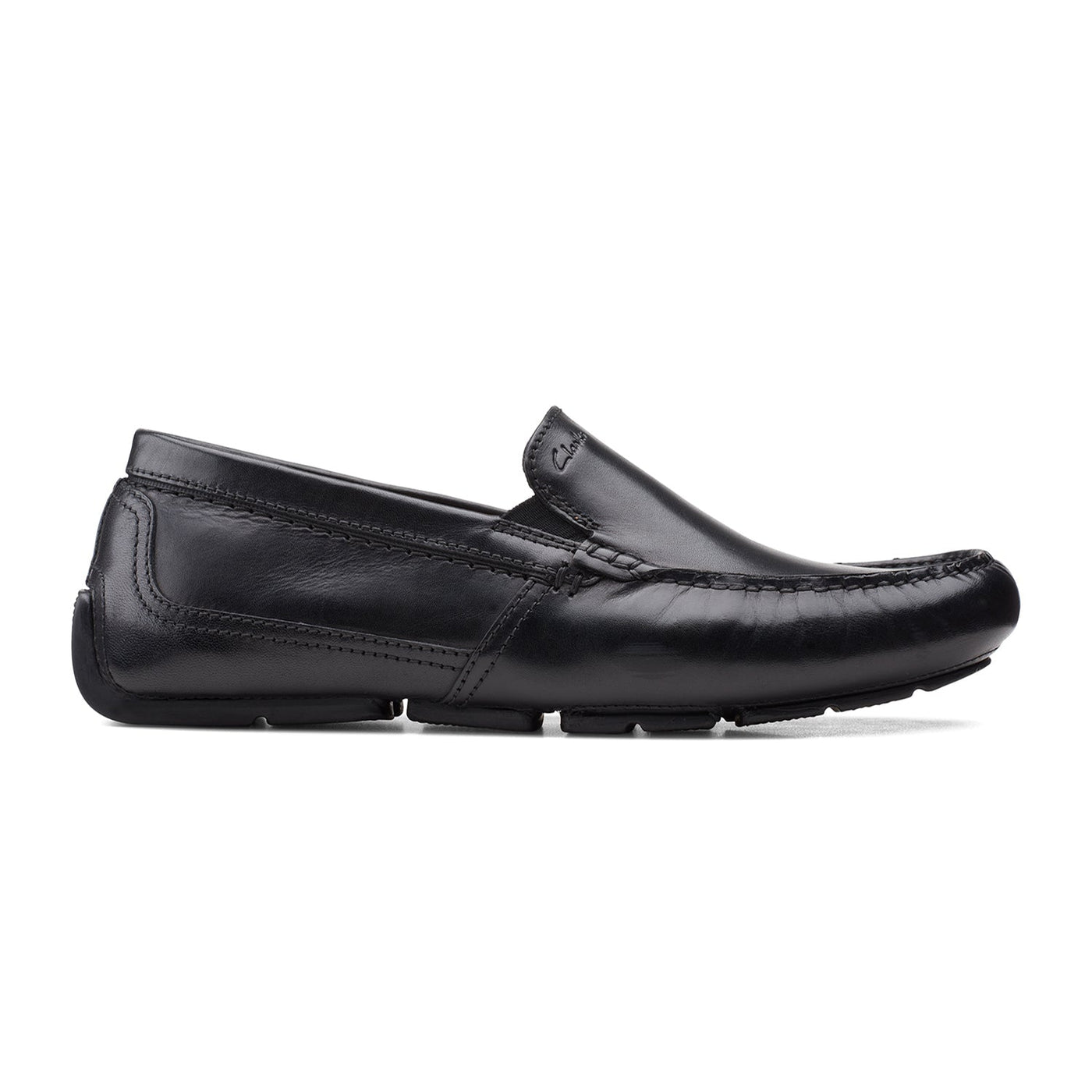 Mens - Markman Plain Black Leather