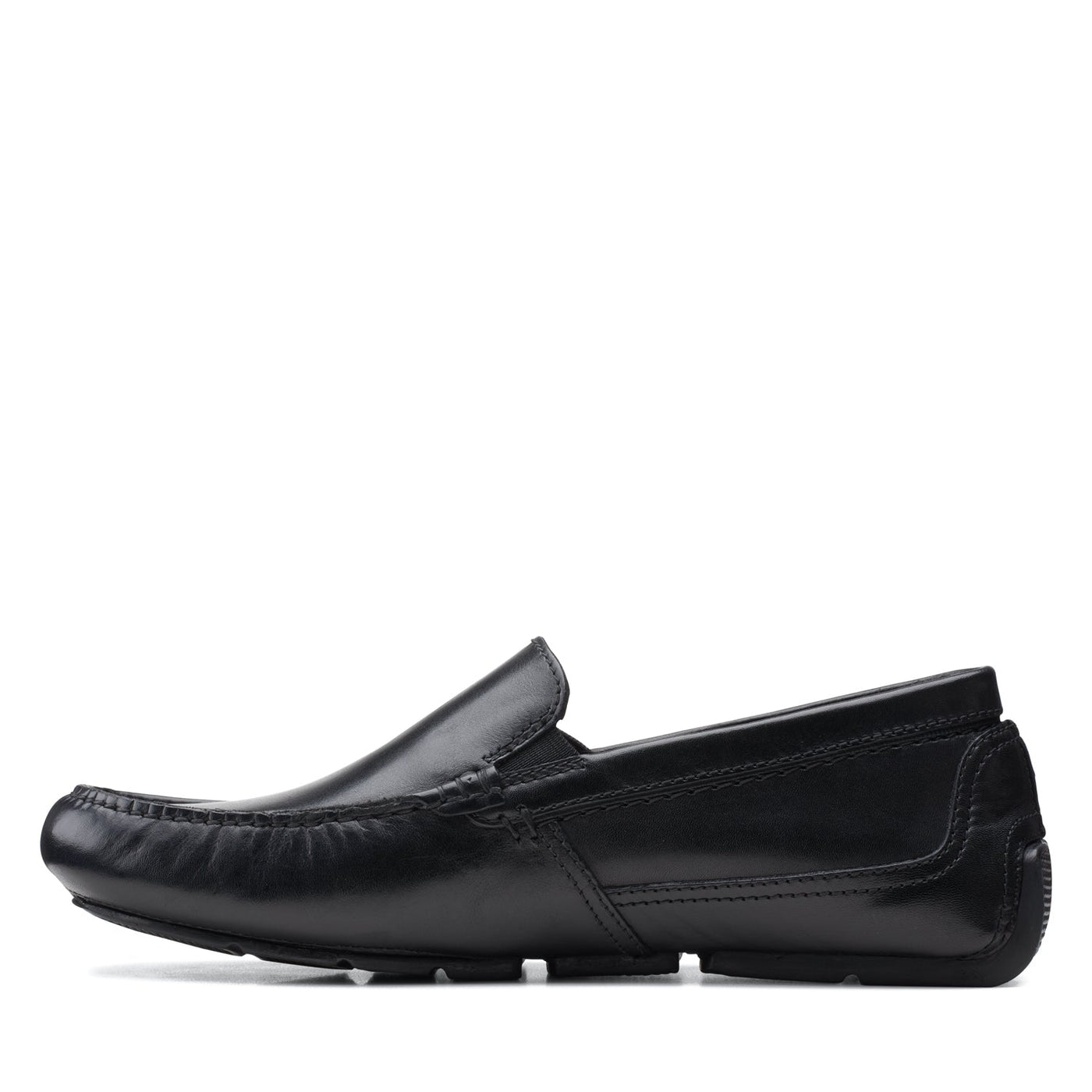 Mens - Markman Plain Black Leather