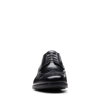 Mens - Howard Wing Black Leather