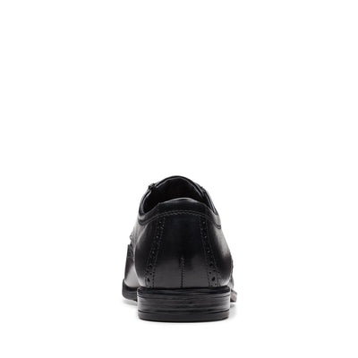 Mens - Howard Wing Black Leather