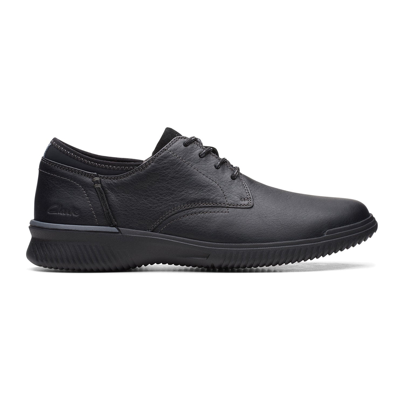 Mens - Donaway Plain Black Leather