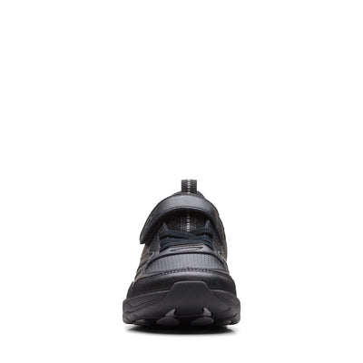 Boys - ClowderSprint Older Black Leather