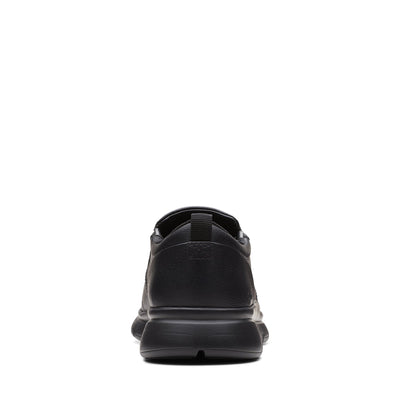 Mens - LT Slip Black Leather