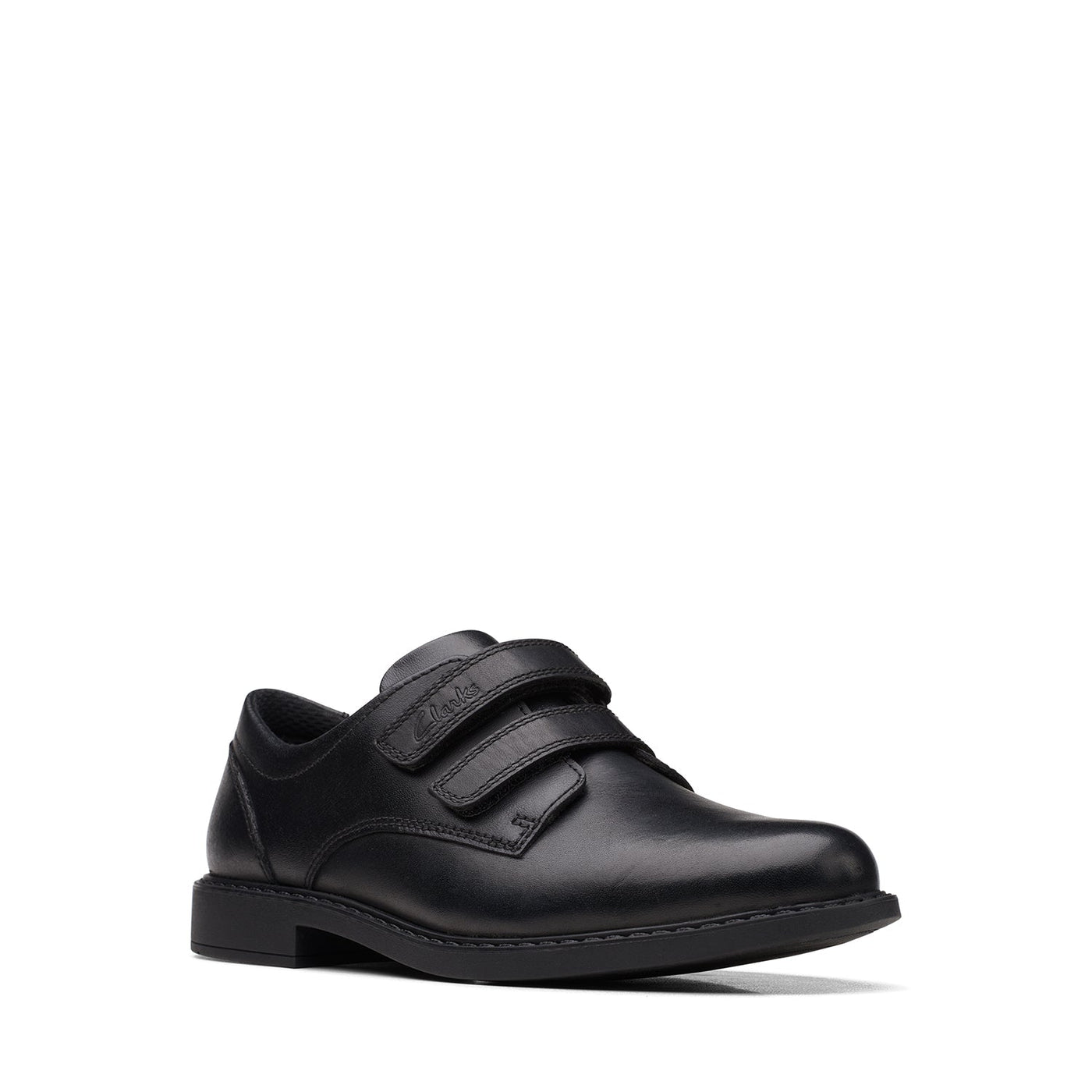 Boys - Scala Pace Older Black Leather