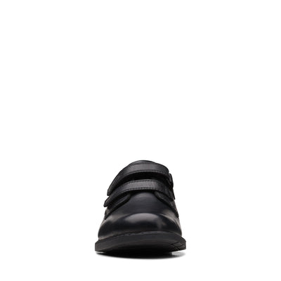 Boys - Scala Pace Older Black Leather