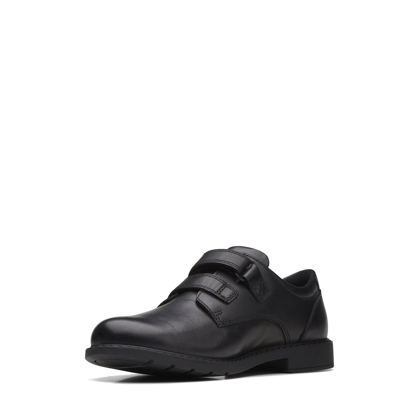Boys - Scala Pace Older Black Leather