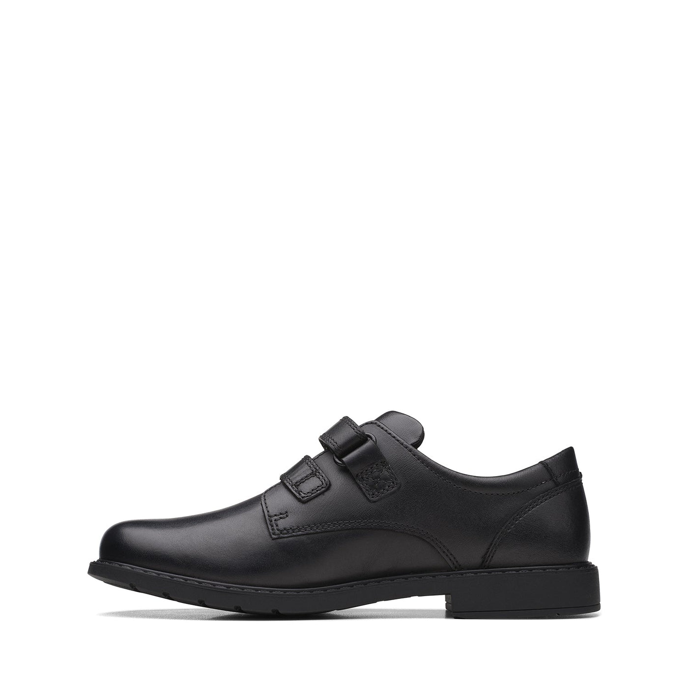 Boys - Scala Pace Older Black Leather