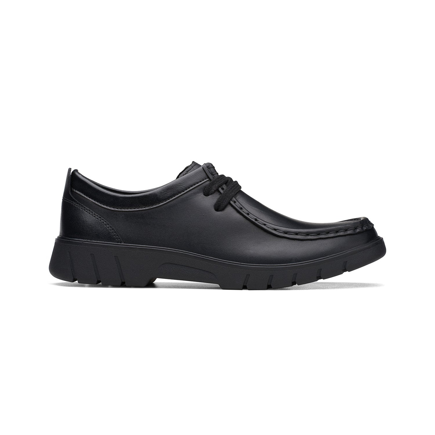 Branch Low Youth Black Leather