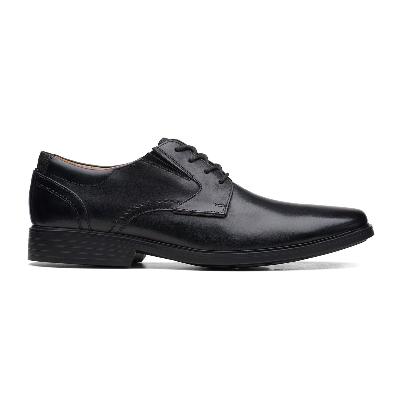 Clarkslite Low Black Leather