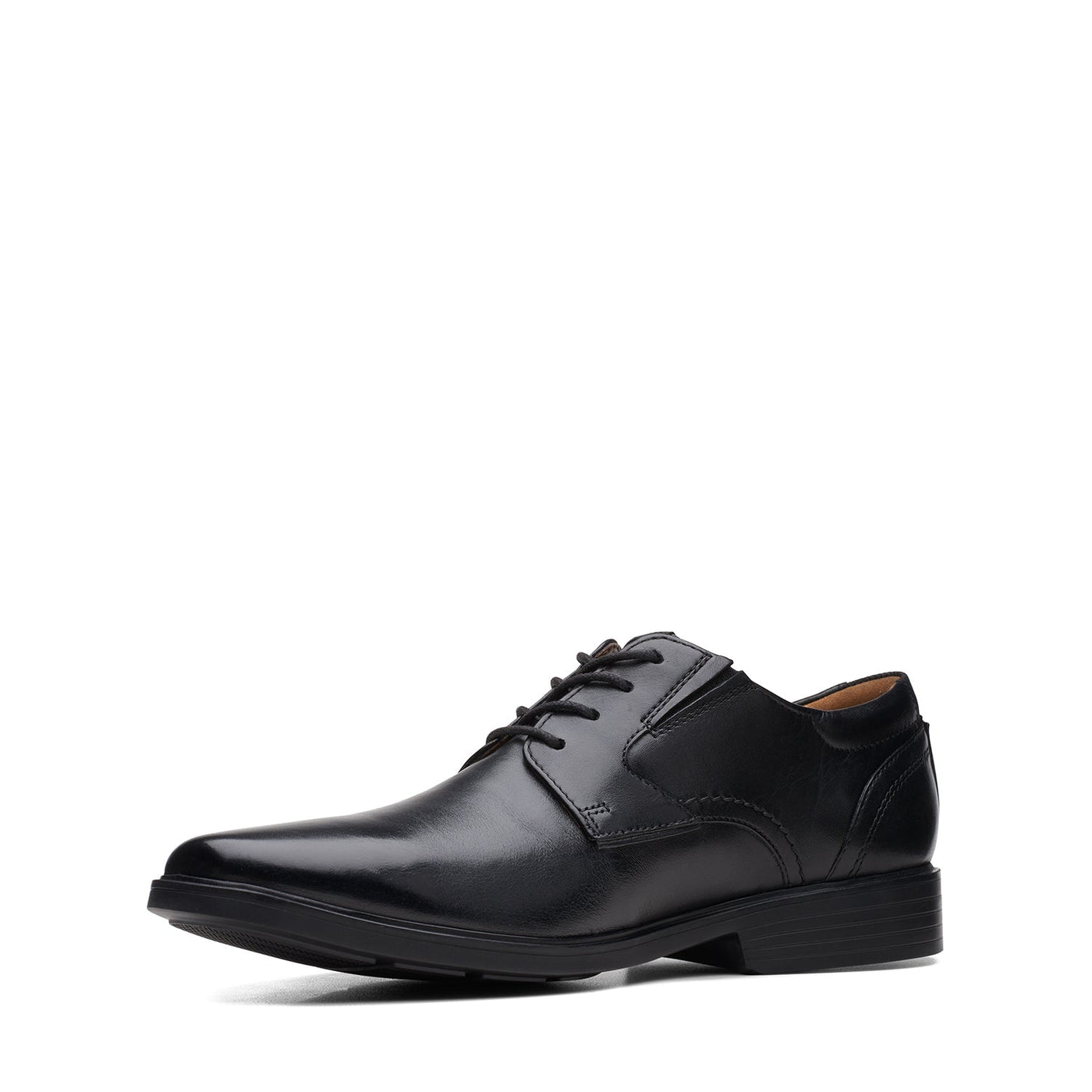 Clarkslite Low Black Leather