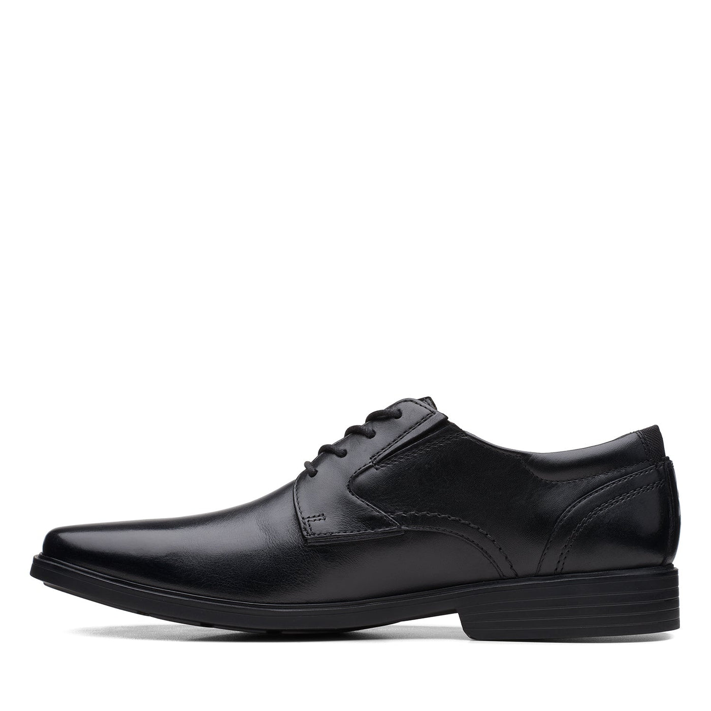 Clarkslite Low Black Leather