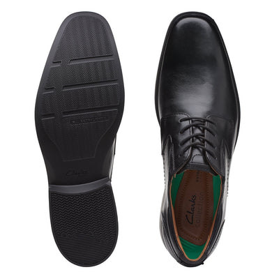 Clarkslite Low Black Leather
