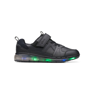 Boys - Spark Beam Older Black Leather