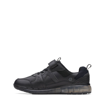 Boys - Spark Beam Older Black Leather