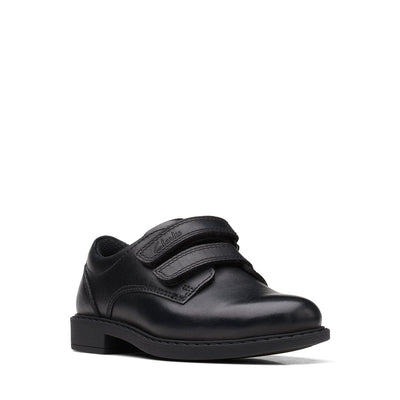 Boys - Scala Pace Kid Black Leather