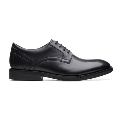 Mens - Un Hugh Lace Black Leather