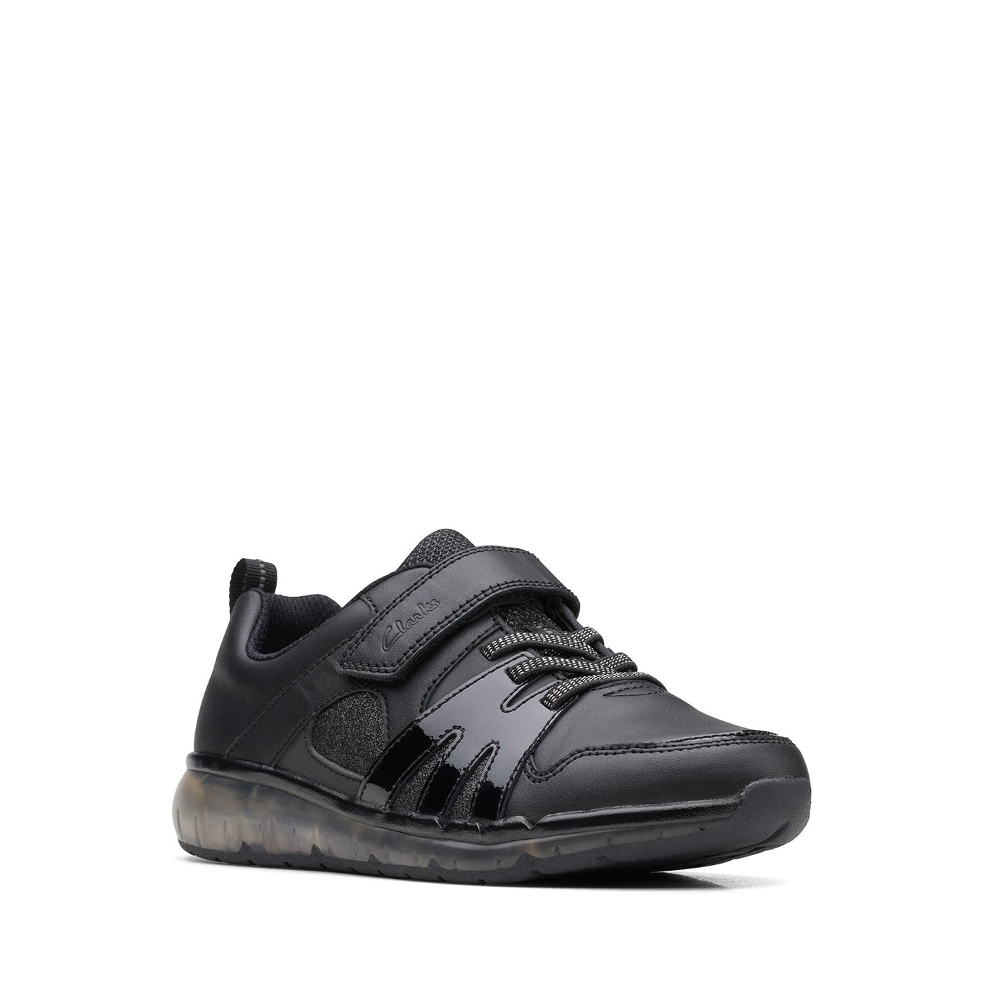 Girls - Spark Glow Older. Black Combi