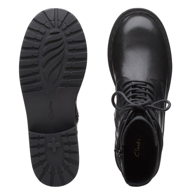 Womens - Tilham Lace Black Leather