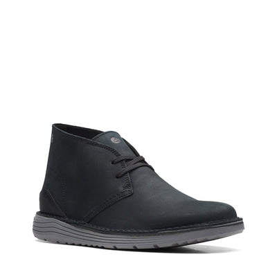 Mens - Brahnz Mid Black Nubuck