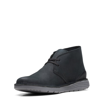 Mens - Brahnz Mid Black Nubuck