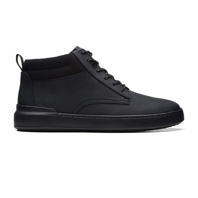 CourtLite Mid Black Leather