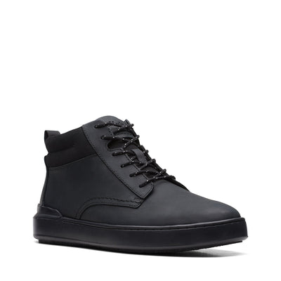 Mens - CourtLite Mid Black Leather