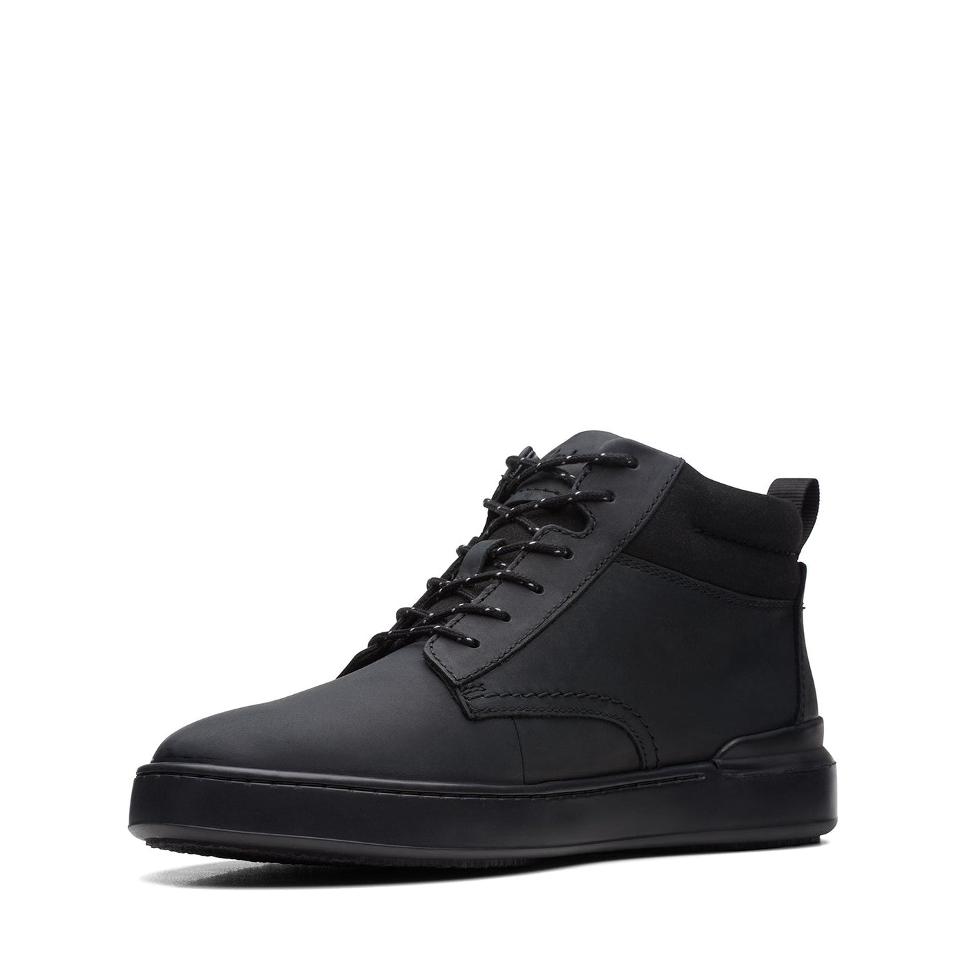 Mens - CourtLite Mid Black Leather