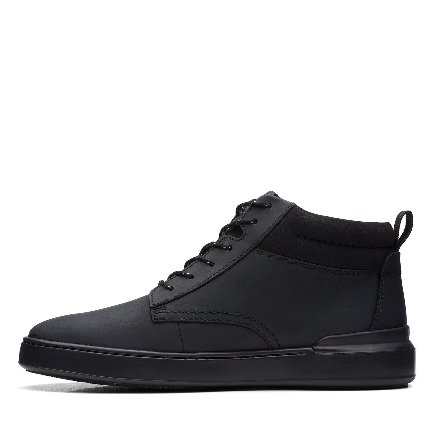 Mens - CourtLite Mid Black Leather