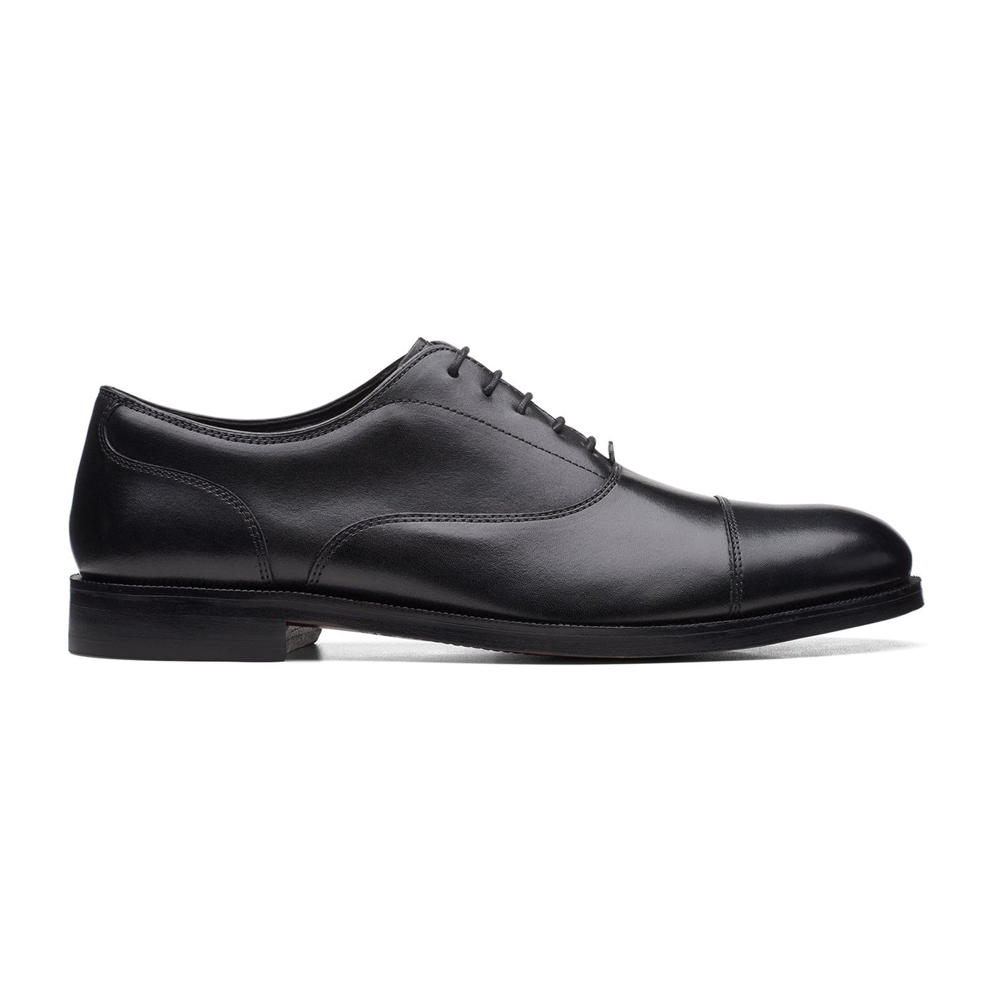 Clarks coling deals boss black leather