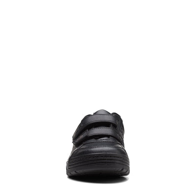 Boys - Palmer Mist Older Black Leather