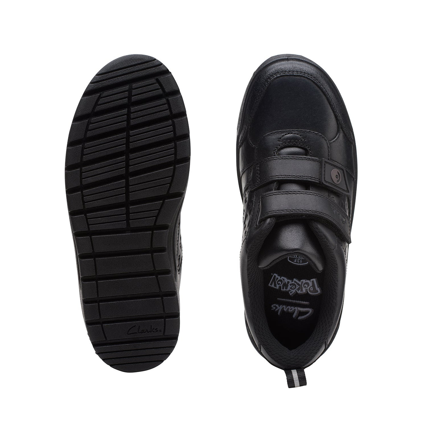 Boys - Palmer Mist Older Black Leather