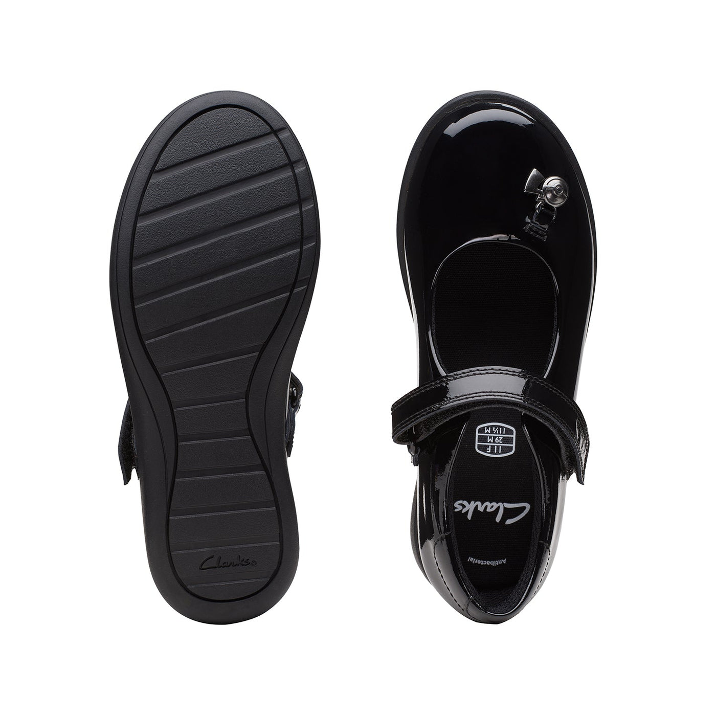 Girls - Etch Mist Kid. Black Pat