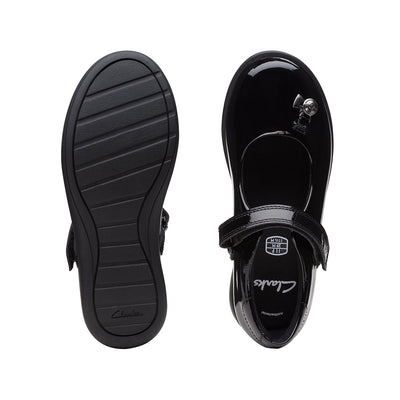 Girls - Etch Mist Kid. Black Pat