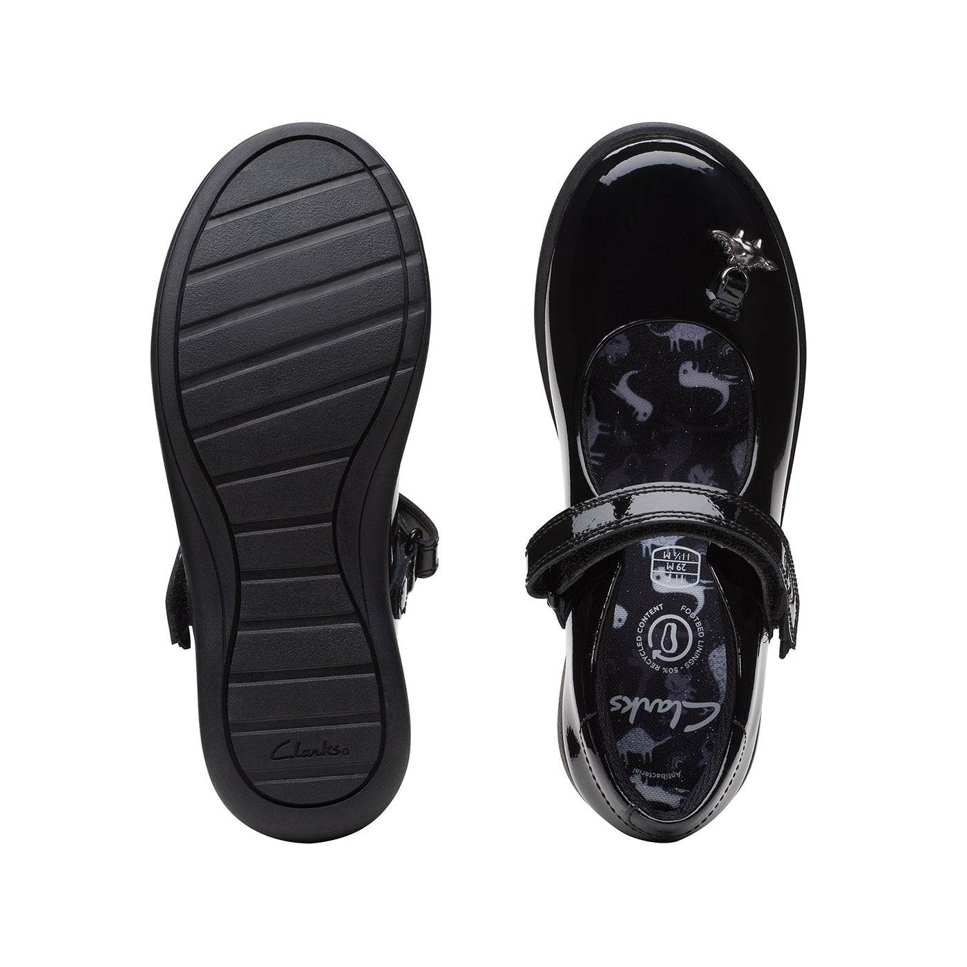 Girls - Etch Fun Kid. Black Pat